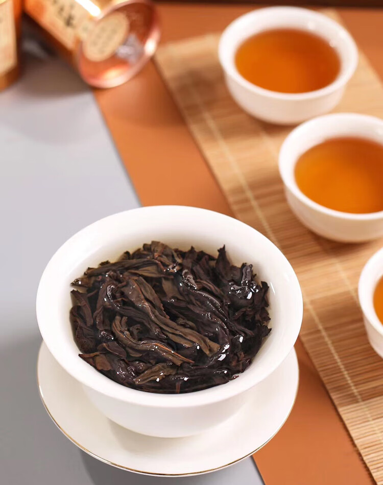 5折武夷山牛栏坑肉桂正岩涧茶叶大坑口红茶炭焙大红袍小罐特级礼盒装