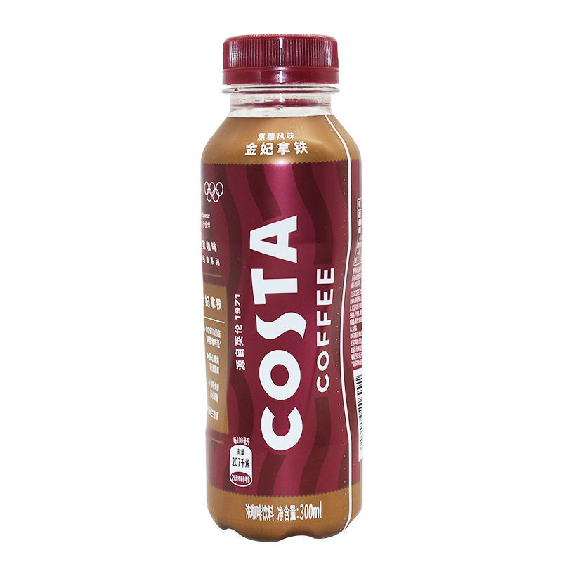 costacoffee咖世家冷萃风味拿铁costa醇正拿铁咖啡300ml15瓶纯萃美纯