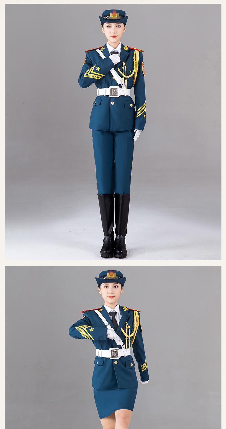 三军仪仗队服装三军海陆空高中班活动演出服升旗手服装学生仪仗队礼服