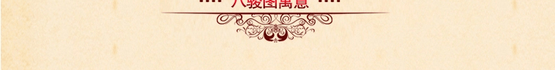 5D圆钻钻石画满钻 十字绣八骏图2米钻石绣新款客厅 十字绣马到成功贴钻画点钻粘钻水晶钻系列 5D钻石画-闪亮圆钻-126*53CM
