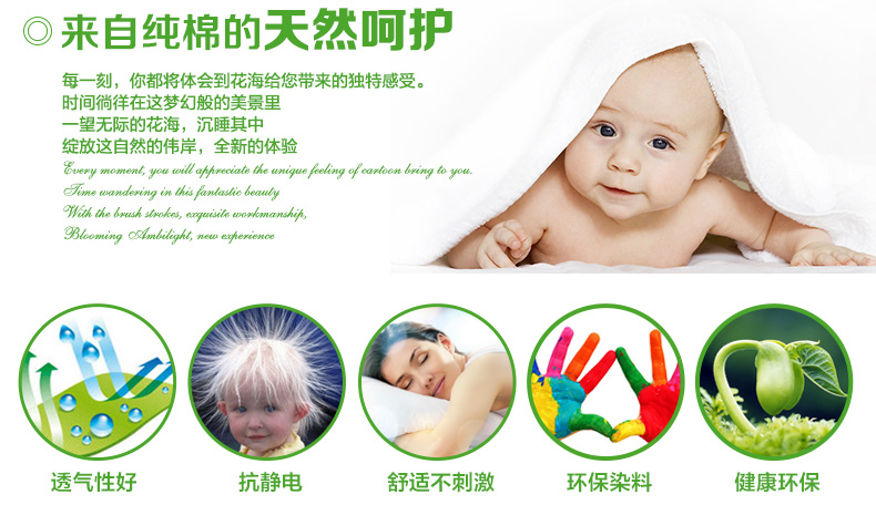 JLY 台式液晶电脑罩子防尘罩 田园碎花键盘主机音箱电脑套 梦娜电脑5件套 24英寸