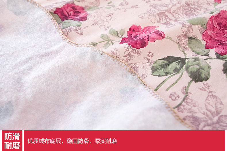 
                                        JLY 桌布防水pvc 防油耐高温餐桌布桌垫茶几垫印花 台布长方形百搭 免洗塑料欧式 009 106X152 茶几                