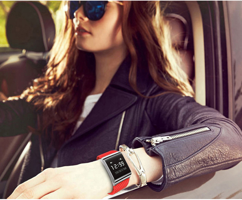 DIDO X9曲屏全触屏血压智能手表手环计步血压