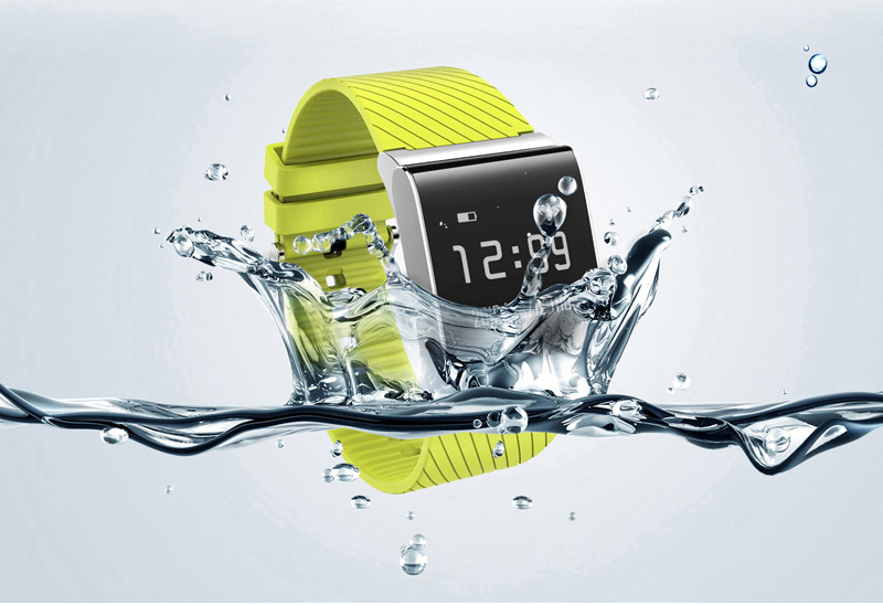 DIDO X9曲屏全触屏血压智能手表手环计步血压