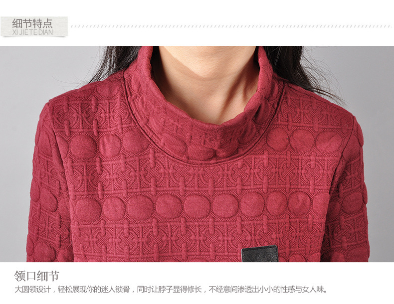 佳衣名品 2015秋冬新款韩版宽松文艺范显瘦百搭休闲连衣裙 Q3376 灰色 XXL