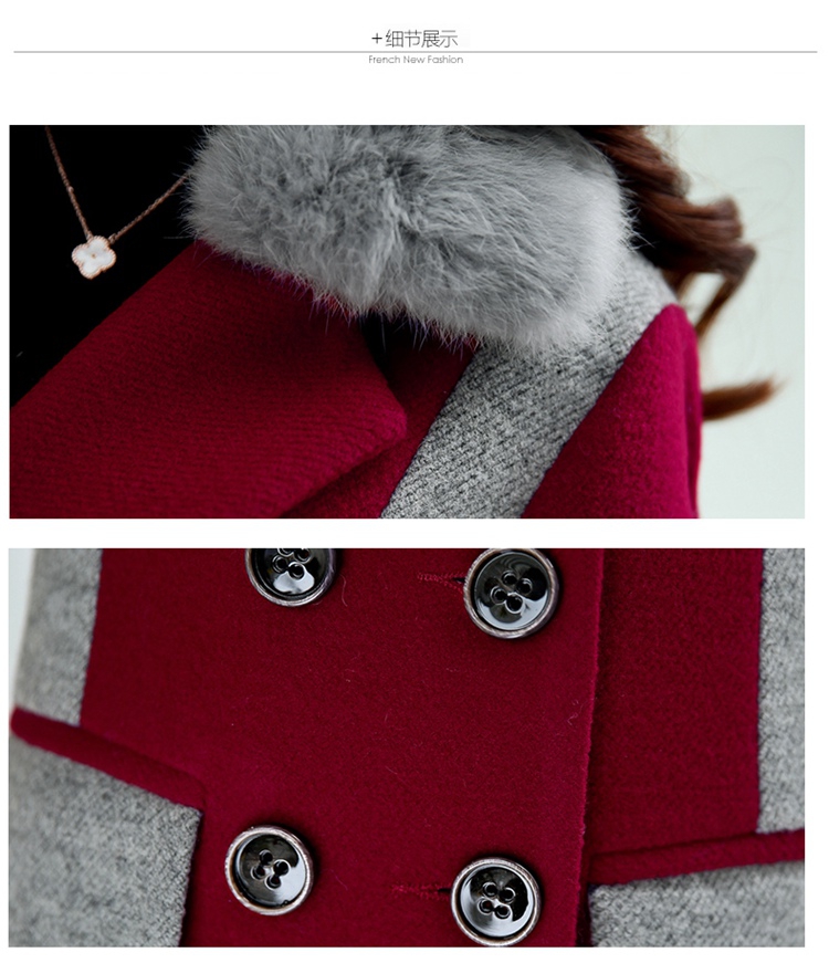 Once again we get gross coats female Sau San video thin temperament collar woolen coat female long with true card rabbit hair for cherry red XL Photo, prices, brand platters! The elections are supplied in the national character of distribution, so action, buy now enjoy more preferential! As soon as possible.