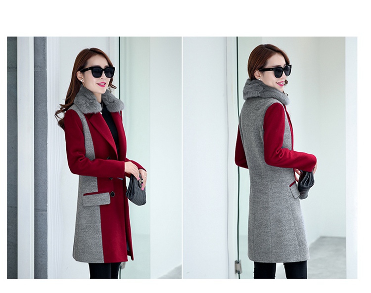 Once again we get gross coats female Sau San video thin temperament collar woolen coat female long with true card rabbit hair for cherry red XL Photo, prices, brand platters! The elections are supplied in the national character of distribution, so action, buy now enjoy more preferential! As soon as possible.