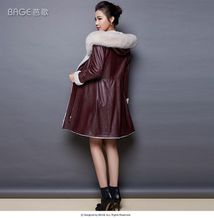 Mineau Xuan by 2015 new fur coat Haining Ms. in long leather garments K880 Red Brown M picture, prices, brand platters! The elections are supplied in the national character of distribution, so action, buy now enjoy more preferential! As soon as possible.