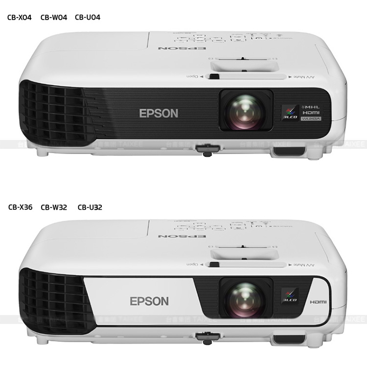 爱普生(EPSON)无线升级版高清投影 商用会议培训教育教学...-京东