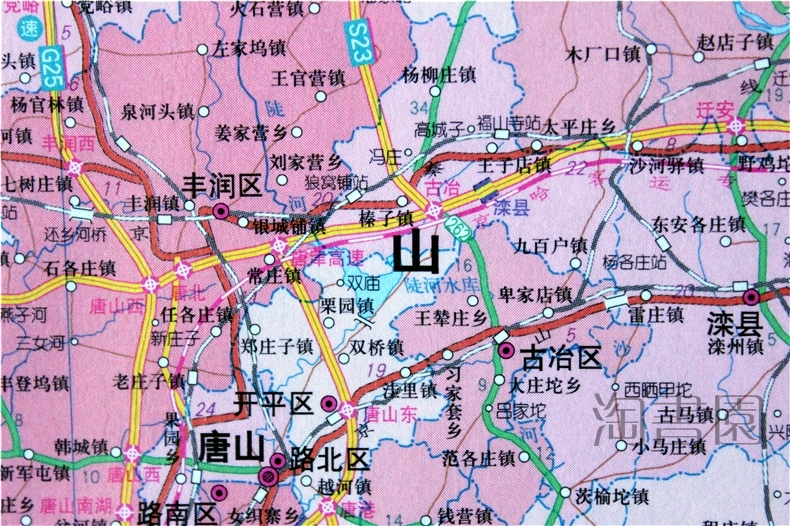 《2018新版河北省地图挂图 1.1米x0.