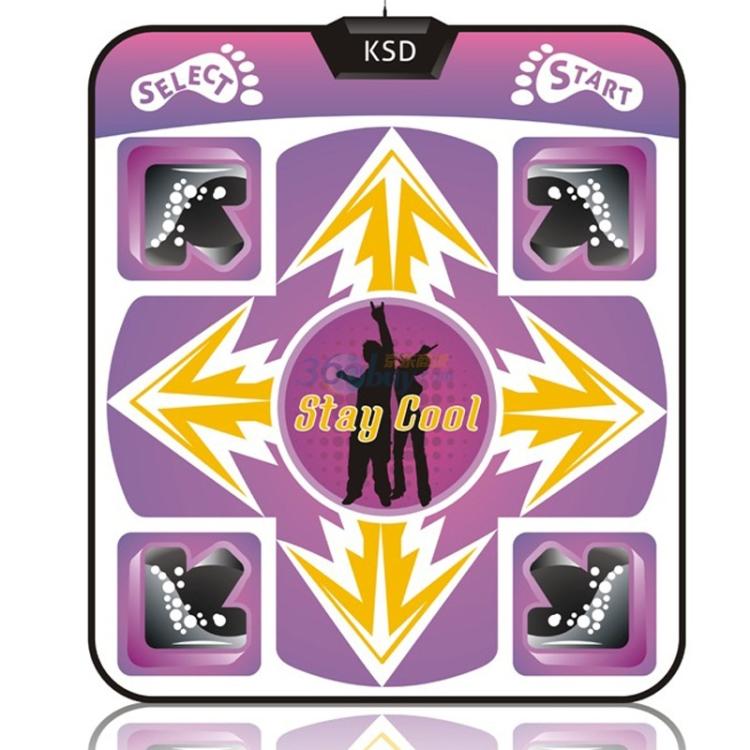 凯仕达第二代跳舞毯 电脑USB十一键(颜色和图