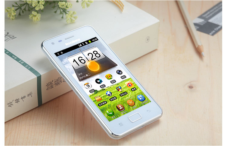 koobee A209 3G手机(梦幻白)WCDMA\/GSM 双