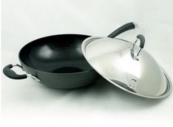 爱仕达32CM核晶无油烟锅HJ8332在京东商城