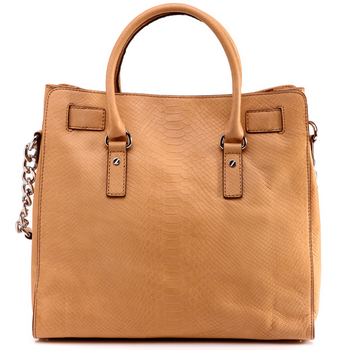 MICHAEL KORS 迈克科尔斯 棕色女士皮质手提