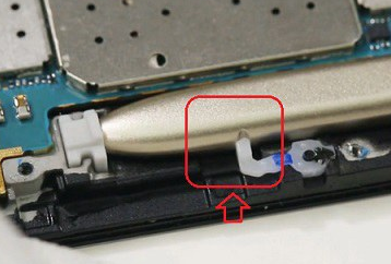 三星Note5 Spen倒插取出的办法