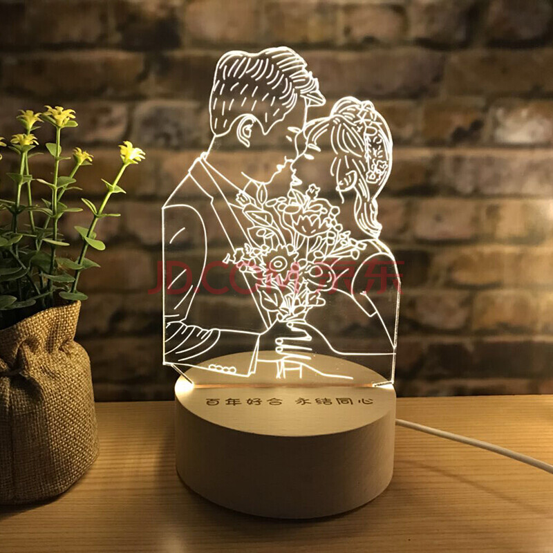 一周年纪念日礼物女友结婚周年创意三3五7十10夫妻浪漫定制结果520