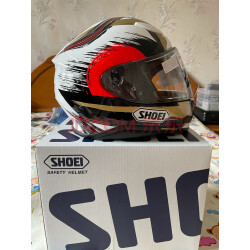 shoei z7 摩托车头盔男女 马奎斯防雾全盔赛车跑盔 招财猫 xl 实拍图