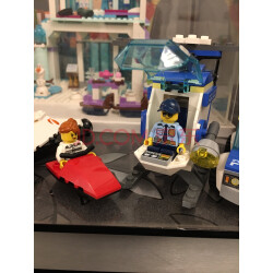 乐高(lego)积木 城市系列city 60275 警用直升机 4岁 儿童玩具 男孩