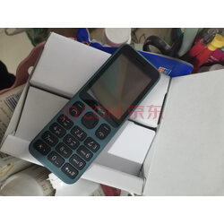 诺基亚 nokia 125 蓝色 直板按键 移动2g手机 双卡双待 老人老年手机