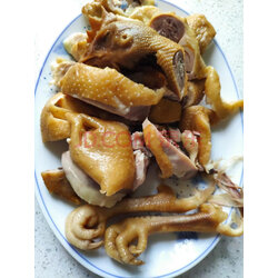 出口供港品质熟食卤味整鸡肉 纯种清远土鸡走地鸡 广府特产 实拍图