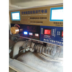 【京东极速送货】微红人 汽车电瓶充电器12v24v伏摩托小轿车大货车