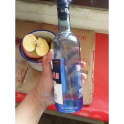 【总厂生产】北京红星二锅头蓝瓶八年陈酿/绵柔8 白酒43度500ml 实拍