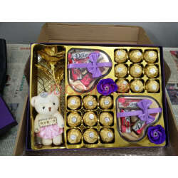 费列罗巧克力礼盒装520白色情人节生日礼物送女生朋友 实拍图