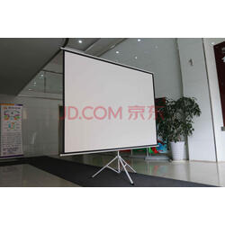 柏莱(oley)投影幕布 投影仪支架幕布 简易移动便携幕布家用办公投影机