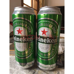 喜力(heineken)啤酒500ml*24听 整箱装 实拍图