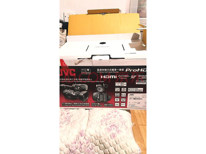杰伟世（JVC）JY-HM360EC 专业肩扛式 手持高清数码摄像机怎么样，最新款的质量差不差呀？ 首页推荐 第1张