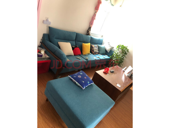 俪莎公馆 沙发 北欧沙发布艺实木沙发组合质量众测怎么样呢???最新优缺点评测【猛戳查看】 首页推荐 第6张-商情88推广网