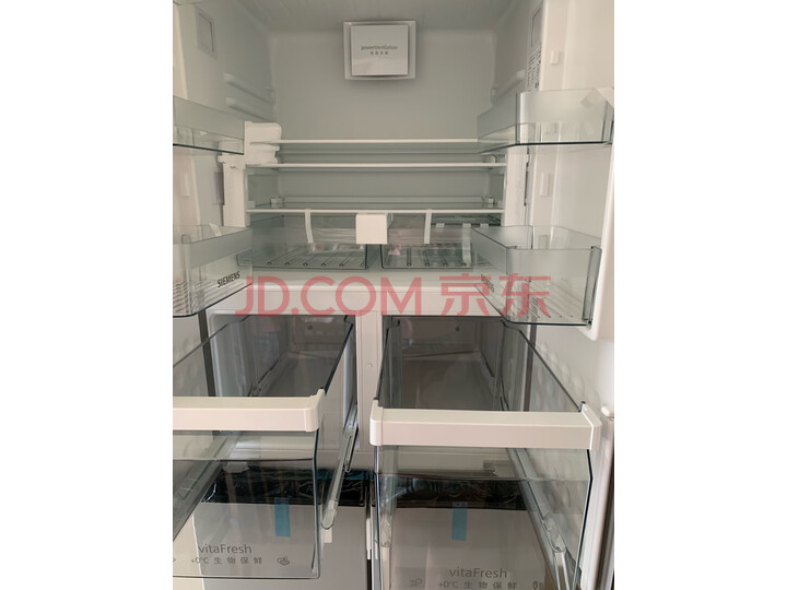西门子(SIEMENS)变频混冷十字对开门多门冰箱BCD-452W(KM46FA09TI)怎么样？网上购买质量如何保障【已解决】 首页推荐 第4张