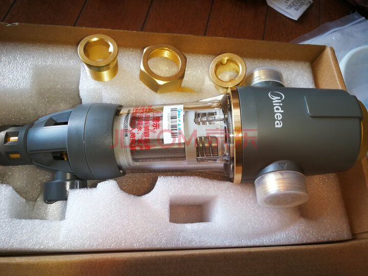 美的（Midea） 前置过滤器40微米QZBW20S-12怎么样？最新统计用户使用感受，对比分享 首页推荐 第5张