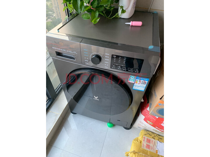 【新款测评】云米 VIOMI变频节能滚筒全自动洗衣机WD10SA测评怎么样？？对比说说同型号质量优缺点如何 首页推荐 第5张