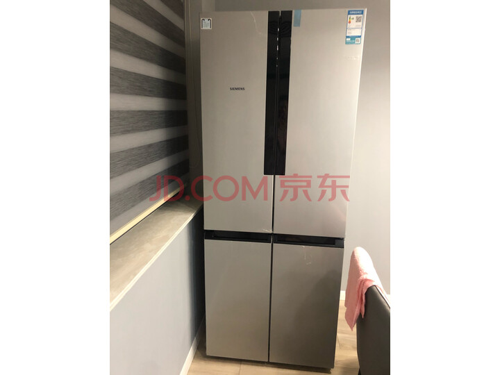 西门子(SIEMENS)变频混冷十字对开门多门冰箱BCD-452W(KM46FA09TI)怎么样？网上购买质量如何保障【已解决】 首页推荐 第2张