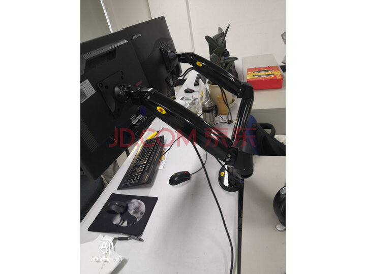 NB F195A 显示器支架 双屏拼接旋转电脑支架怎么样？质量如何？亲身使用体验内幕详解 首页推荐 第3张