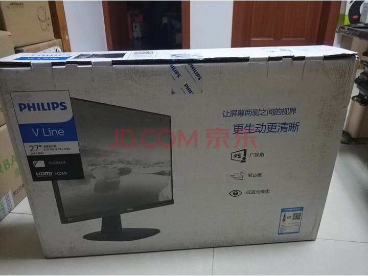 飞利浦 27英寸IPS技术屏电脑液晶显示器 HDMI 273V7QDSBF怎么样？入手揭秘真相究竟怎么样呢？ 首页推荐 第8张