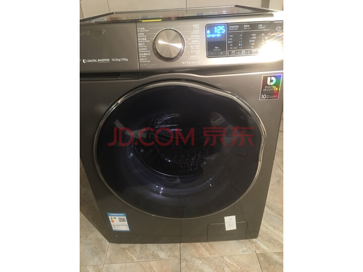 三星 10公斤洗烘一体全自动滚筒洗衣机WD1WN64FTAW质量众测怎么样呢???3个月体验感受对比曝光大公开 首页推荐 第2张-商情88推广网