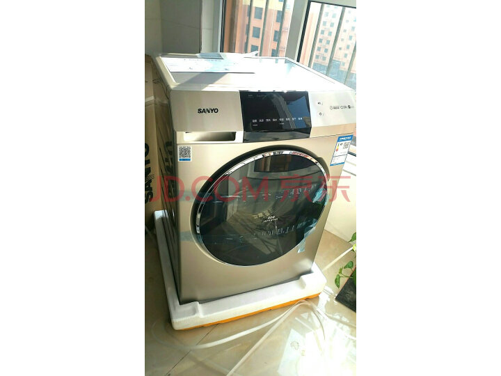 三洋 SANYO 10公斤全自动变频滚筒洗衣机ETDDB47120G怎么样.质量优缺点评测详解分享 首页推荐 第10张-商情88推广网