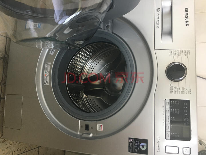三星8公斤烘洗一体滚筒洗衣WD80M4473JS SC(XQG80-80M4473JS)怎么样？是大品牌吗排名如何呢？ 首页推荐 第7张