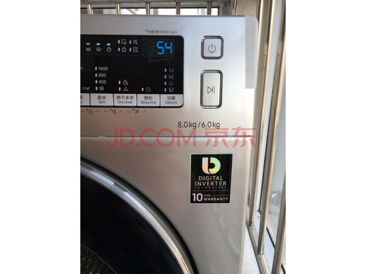 三星8公斤烘洗一体滚筒洗衣WD80M4473JS SC(XQG80-80M4473JS)怎么样？是大品牌吗排名如何呢？ 首页推荐 第9张