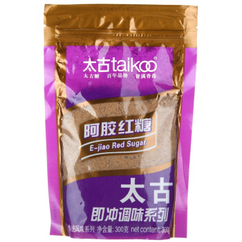 太古（taikoo）红糖 阿胶红糖300g 烘焙原料 冲饮调味 百年品牌