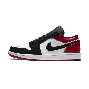 耐克（NIKE）籃球鞋現(xiàn)貨低幫黑紅腳趾553558-116 