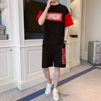 C2潮朝 短袖 男士T恤 F20黑色 