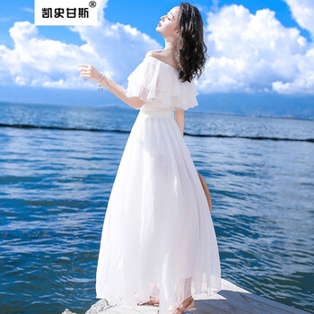 仙氣十足，網(wǎng)紗裙打造曼妙身姿