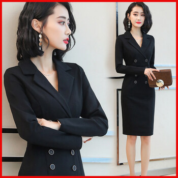 職場女強(qiáng)人，氣質(zhì)連衣裙拯救你