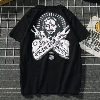 鼎度（DINGDU） 長(zhǎng)袖 男士T恤 嘻哈黑色 GC15 