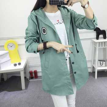 女外套春秋棕色