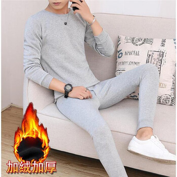 古萊登（GODLIKE） 七分袖 男士T恤 保暖套裝灰色 XL，L，XXL，XXXL，M
