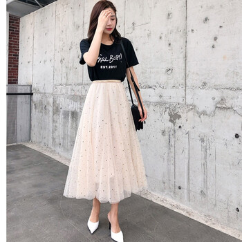 寬松半身長裙，穿出你的少女心